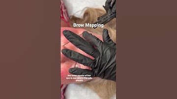 Brow Mapping #microblading #powderbrows #browmapping #eyebrows #pmubrows #pmu #nanobrows #brows