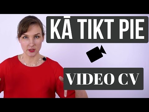 Video: Kā Pats Izveidot Videoklipu