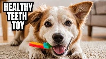 Dog Toothbrush Chew Toy | 360° Dental Care for Cleaner Teeth & Fresher Breath