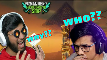 khatarnak Ishan  DESTROYED GamerFleet useless Tree |why??? in herobrine smp  ||who??
