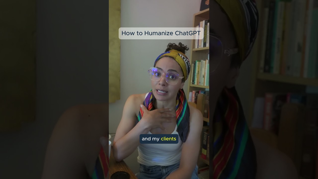 Humanizing ChatGPT - My 3 Prompts