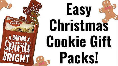 CRAFT FAIR SERIES 2023| EASY CHRISTMAS COOKIE GIFT PACK | SO CUTE!!!