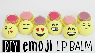 DIY EMOJI Lip Balms From Scratch - Fun & EASY