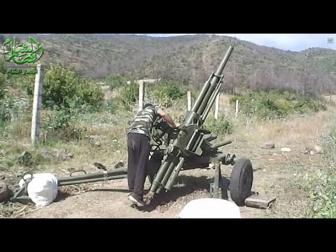 Video: FlaK 42 Zwilling 128mm twin anti-aircraft gun