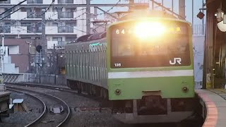 【ウグイス色】201系ND612編成 1716K普通奈良行き 東部市場前駅到着