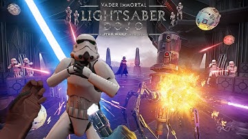 Star Wars Vader Immortal - Lightsaber Dojo (Episode 3) (Levels 1-22 & 23-47 Explanation)