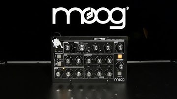 Moog MINITAUR Analog Bass Synthesizer | Gear4music demo