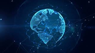 Global network technology abstract background