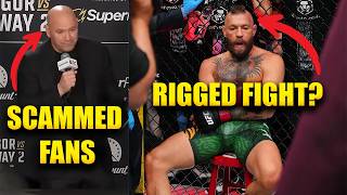 Was Conor McGregor vs Max Holloway Rigged? Fans Got Scammed At UFC 329