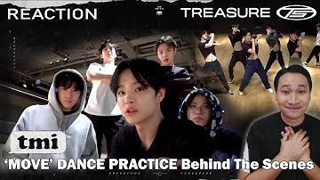 ไหนดูดิ [Reaction] TREASURE (T5) - [T.M.I] EP.32 ‘MOVE’ DANCE PRACTICE Behind The Scenes