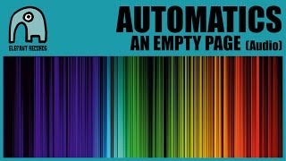 Video thumbnail of "AUTOMATICS - An Empty Page (Year 2001) [Audio]"