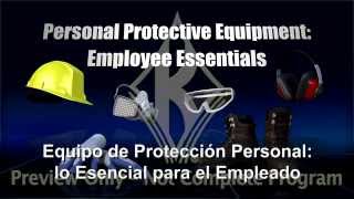 Personal Protective Equipment: Employee Essentials (SPANISH)