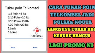 CARA TUKAR POIN TELKOMSEL MENJADI PULSA - SALDO LINK AJA