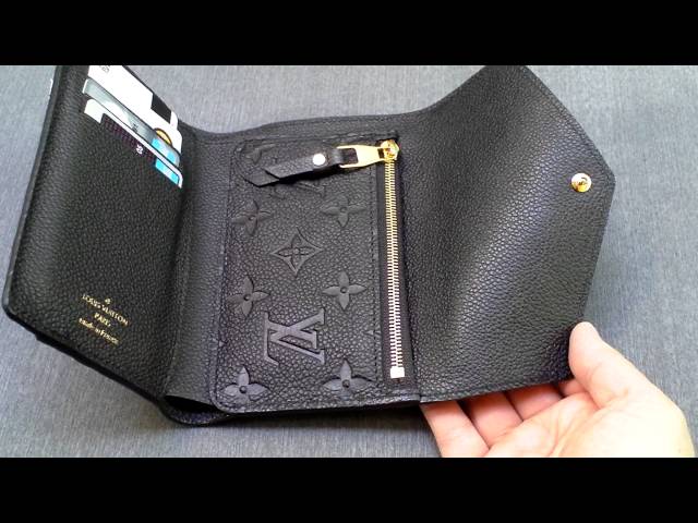 Louis Vuitton Black Empreinte Leather Compact Curieuse Wallet - A World Of  Goods For You, LLC