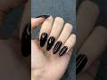 Dark Feminine Nails 💅🏻🥀🖤 #unhas #nails #nailtutorial #shorts