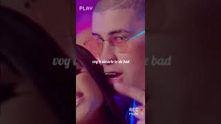 Amantes de una noche (Lyrics) - Bad Bunny- Estado para Whatsapp