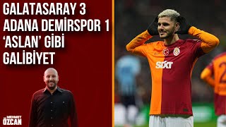 Galatasaray - Adana Demirspor maç sonu yayını | Aslantepe izlenimi | Boey | Tete | Kerem ve İcardi Resimi