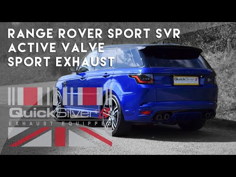 note 10 plus colors Range Rover SVR Facelift Exhaust with active valves by QuickSilver Exhausts: OPF / PPF