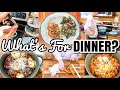 WHAT’S FOR DINNER? | COOK WITH ME | FOUR EASY BUDGET FRIENDLY MEALS 2020 | JULIA PACHECO HOMEMAKING