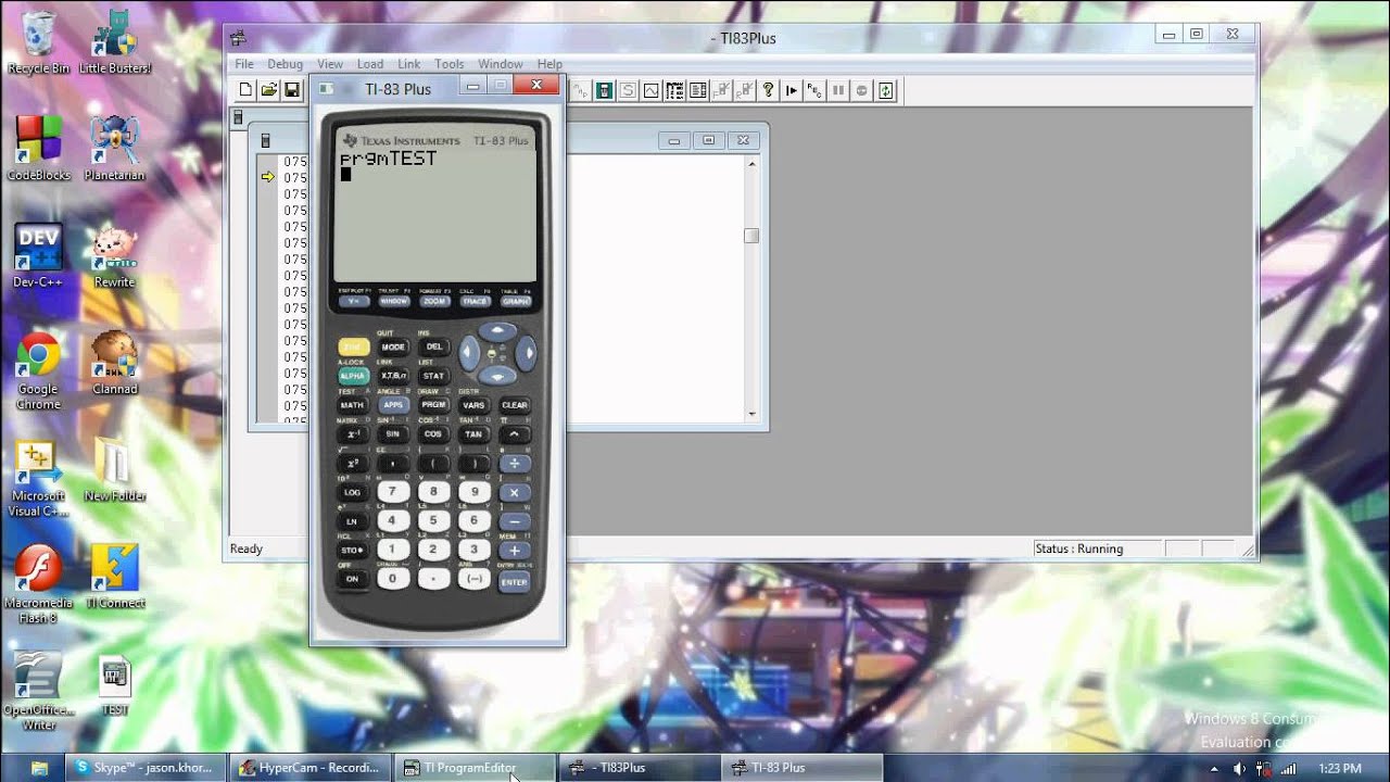 TIBASIC Tutorial 8 Reading Key Press With getKey YouTube