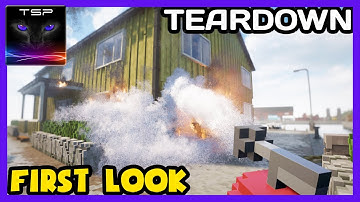 Teardown Ep.1 ► Demolish and Stealing simulator (fully destructible environment) FIRST LOOK Gameplay