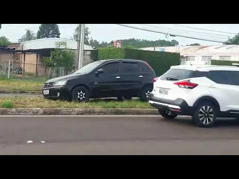 Vídeo de acidente na RS-239 em frente a Sinoscar