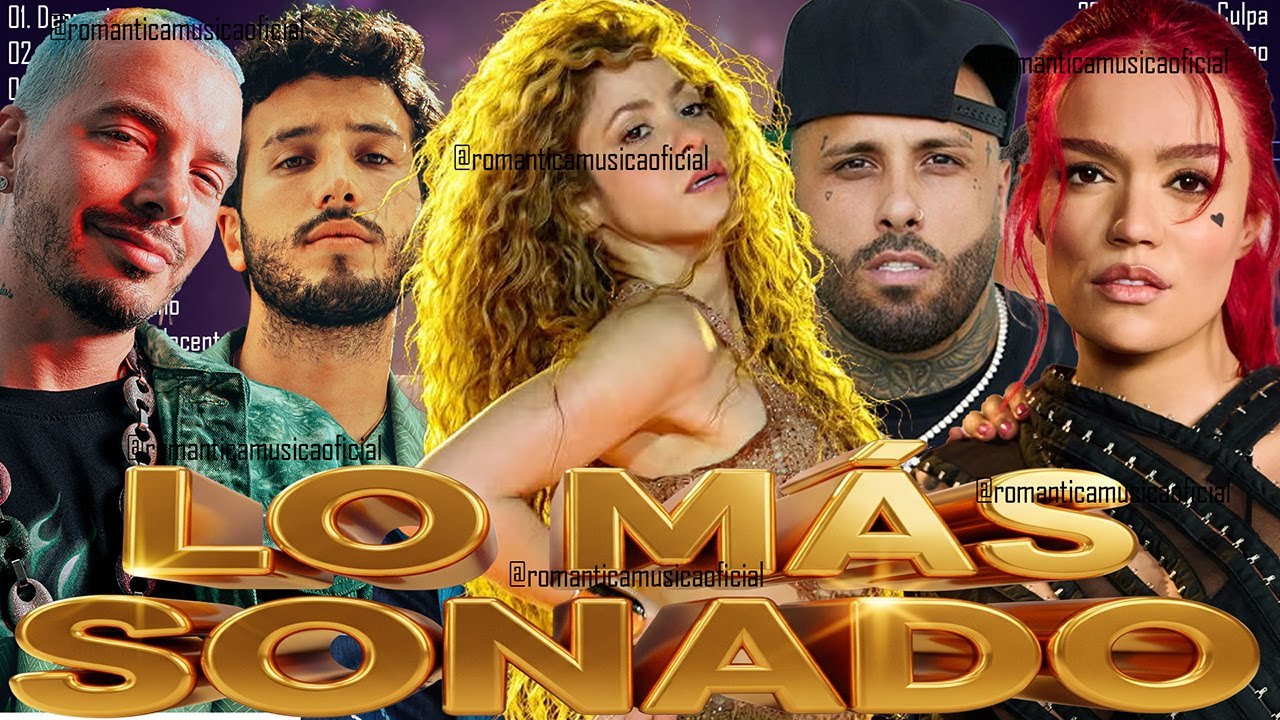Shakira, Karol G, Feid, Luis Fonsi, Sebastian Yatra, Nacho, Daddy Yankee, Maluma - Pop Latino 2026
