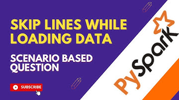4. Skip line while loading data into dataFrame| Top 10 PySpark Scenario Based Interview Question|