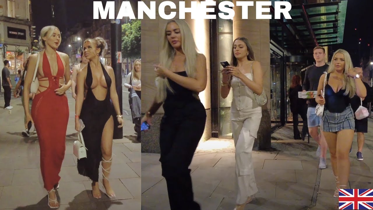 MANCHESTER CITY UK NIGHTLIFE WALK