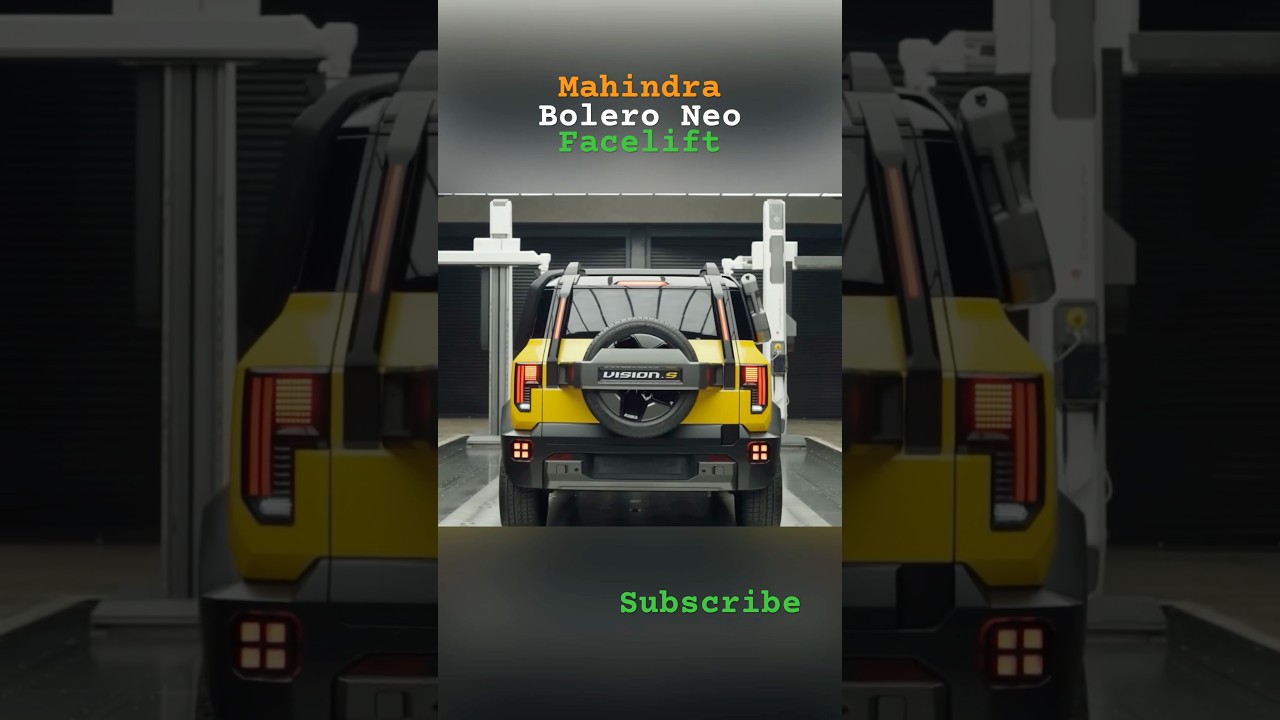 Mahindra mini defender the Bolero Neo Facelift (2026)