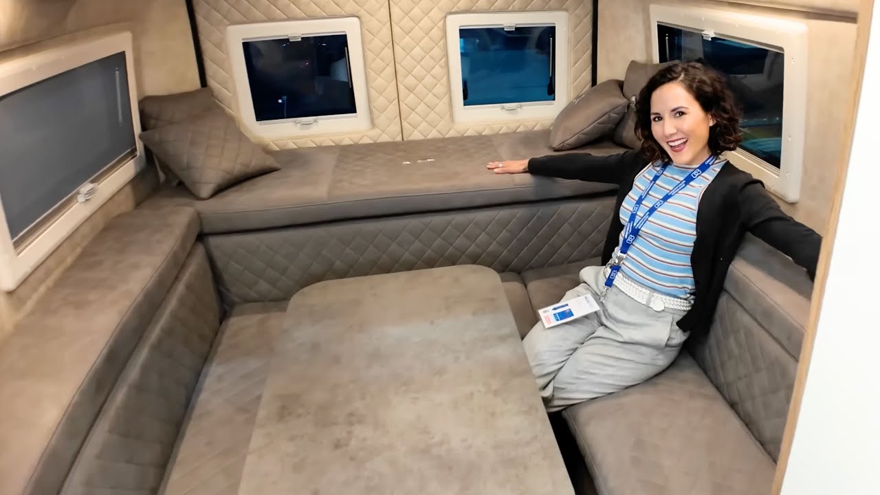 WOHNMOBIL Hecksitzgruppe KASTENWAGEN CAMPERVAN 2026 Megamobil Mega Lounge 640