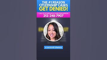 The #1 Reason Citizenship Gets Denied!