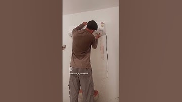 IFB Split ac installation #acwork