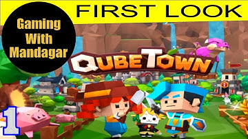 QubeTown - Gameplay Walkthrough #1 - FIRST LOOK (iOS, Android)