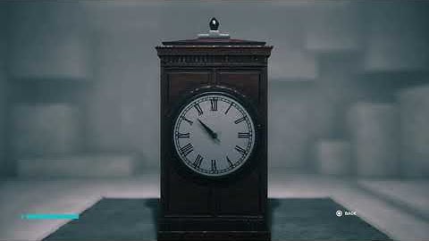 Control: AWE - Clock puzzle solution.