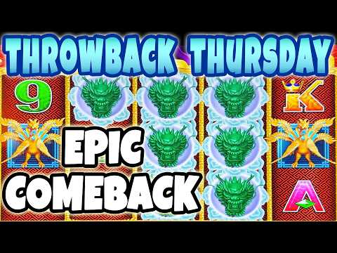 EPIC Comeback and SUPER BIG WIN in 5 Dragons Good Fortune slot! Luck Arrived Twice!