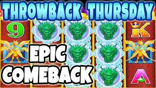 EPIC Comeback and SUPER BIG WIN in 5 Dragons Good Fortune slot! Luck Arrived Twice! screenshot 3