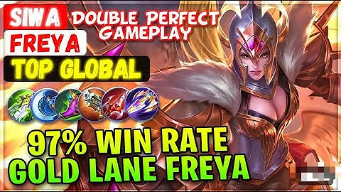 FAST GAME WITH MY FREYA BUILD & EMBLEM REVEAL!!! ( MUST TRY ) FREYA BEST BUILD 2024 - MLBB