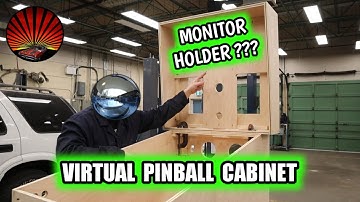 How to make a virtual pinball back box bracket for your monitors