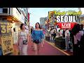 Live Seoul Night Walk Hongdae Nightlife Street Walk 