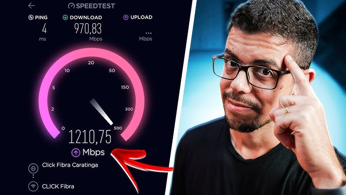 TESTE DE VELOCIDADE DE INTERNET E TESTE NA REDE LOCAL, ENTENDA