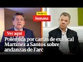 🔴  Polémica por cartas de exfiscal Martínez a Santos sobre andanzas de Farc | Vicky en Semana