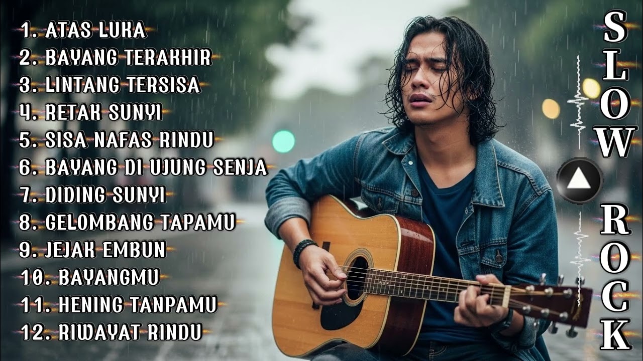 SLOW ROCK MELAYU PALING ENAK DIDENGAR🎸🎶|TOP HITS SLOW ROCK MELAYU NOSTALGIA✨