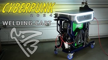 CYBERPUNK WELDING CART: Dreamy TIG Rig
