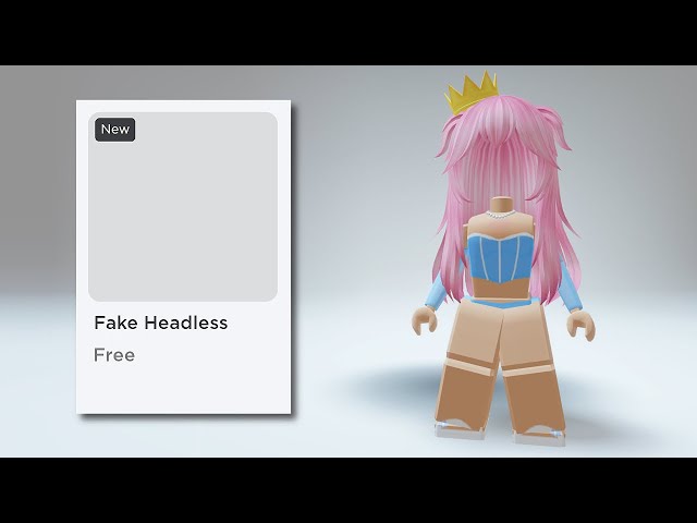 NEW* THIS NEW FREE HEADLESS MUSCLE BUNDLE IS SO GOOD IN ROBLOX! 😎 