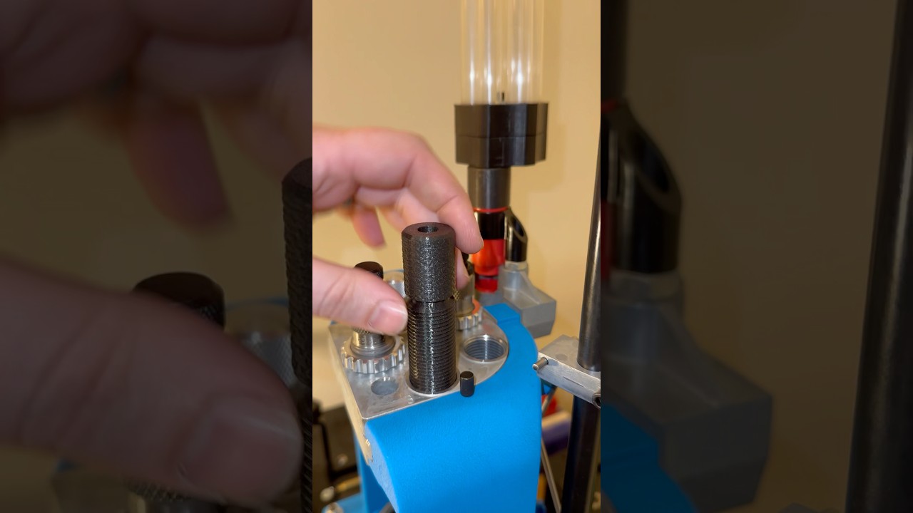 3D Printed Parts on the Reloading Press #innovation #3dprinting
