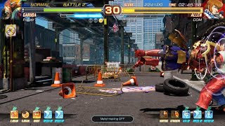 Fighting EX Layer Garuda Arcade Mode Normal