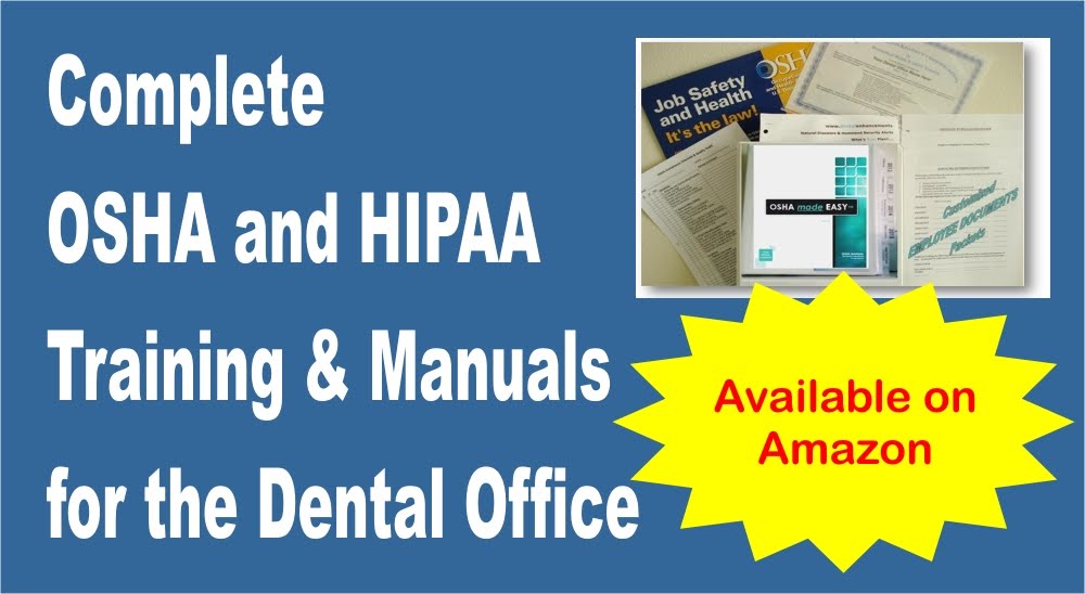 Osha and HIPAA training and all manuals for dental offices | hipaa and