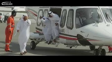 Chairman and DG of GCAA & Chairman of Abu Dhabi Airports’ aerial tour of MTB for Civil Aviation Day