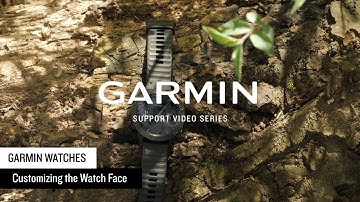 Support: Garmin Watch Face Customization with Connect IQ™